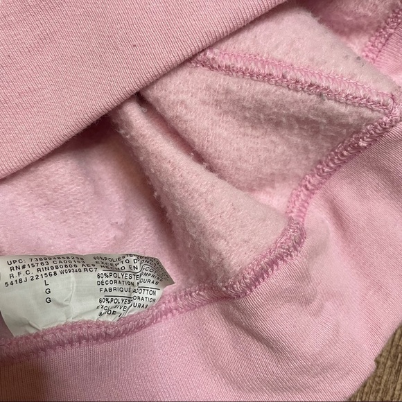 Champion Logo Hoodie Light Pink - Picture 4 of 4